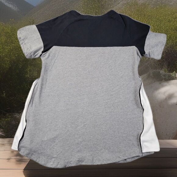 Nike‎ Oklahoma Sooners University OU Shirt Mens M Gray Logo Graphic W Side Zip - Picture 4 of 6